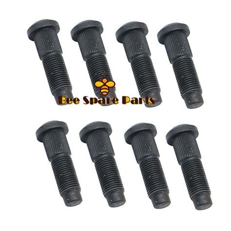 bobcat skid steer wheel studs|bobcat skid steer lug studs.